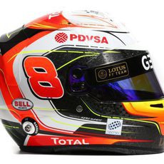 Casco de Romain Grosjean