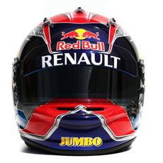 Casco de Max Verstappen