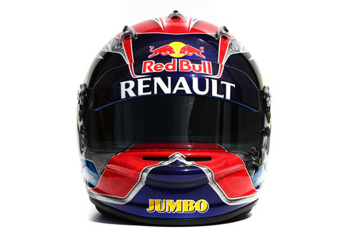 Casco de Max Verstappen