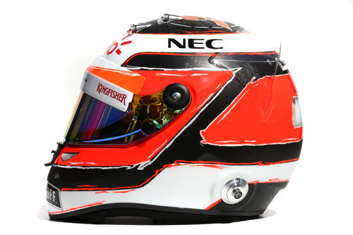 Casco de Nico Hülkenberg