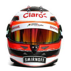 Casco de Nico Hülkenberg