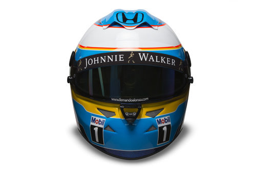 Casco de Fernando Alonso