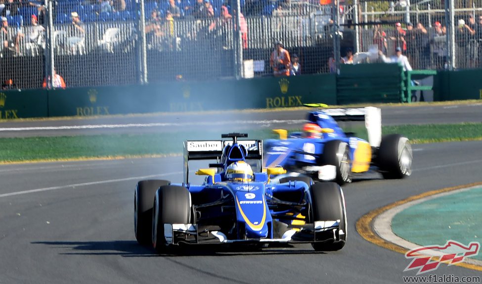 Los dos Sauber sólo han disputado los L2