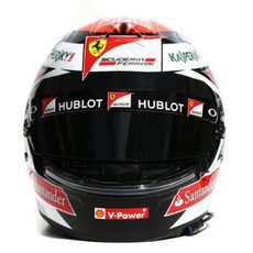 Casco de Kimi Räikkönen