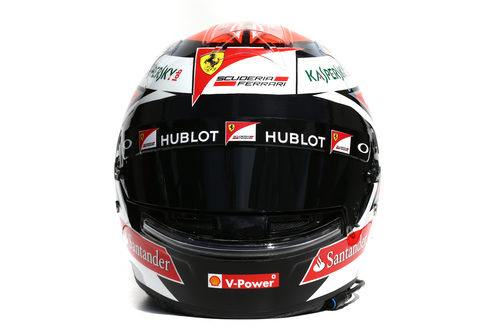 Casco de Kimi Räikkönen