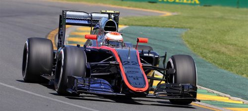Jenson Button intenta extraer el potencial del MP4-30 en Melbourne