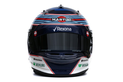 Casco de Valtteri Bottas