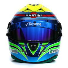 Casco de Felipe Massa