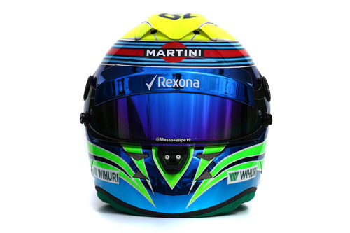 Casco de Felipe Massa