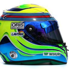 Casco de Felipe Massa