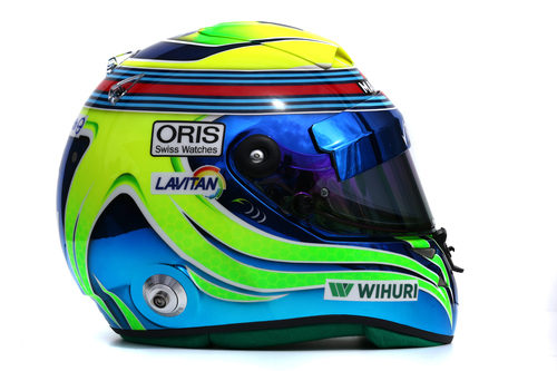 Casco de Felipe Massa