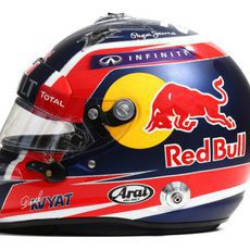 Casco de Daniil Kvyat