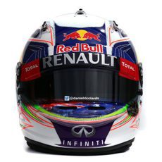 Casco de Daniel Ricciardo