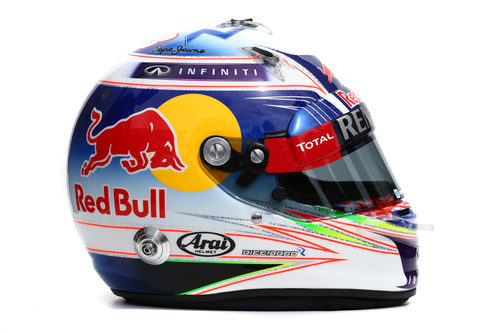 Casco de Daniel Ricciardo