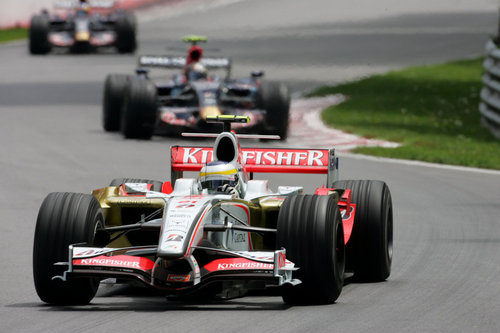 Giancarlo Fisichella en Montreal