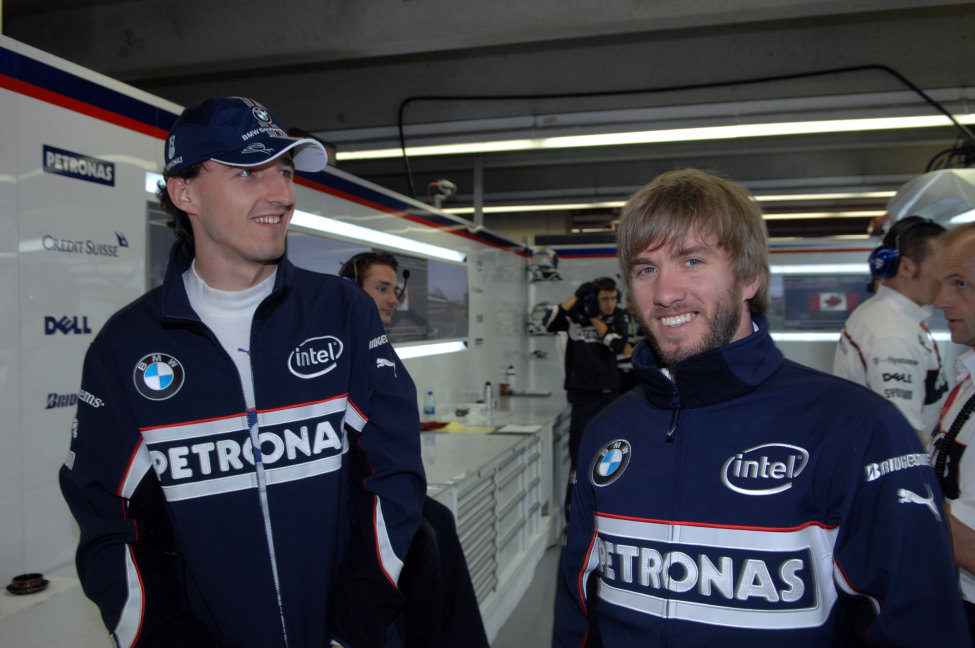 Nick Heidfeld y Robert Kubica