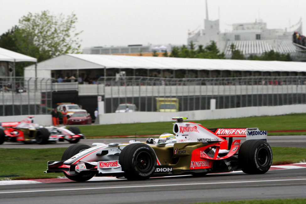 Giancarlo Fisichella en Montreal