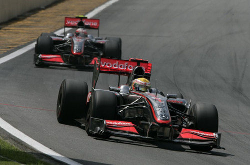 Hamilton y Kovalainen