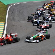 Raikkonen en Interlagos