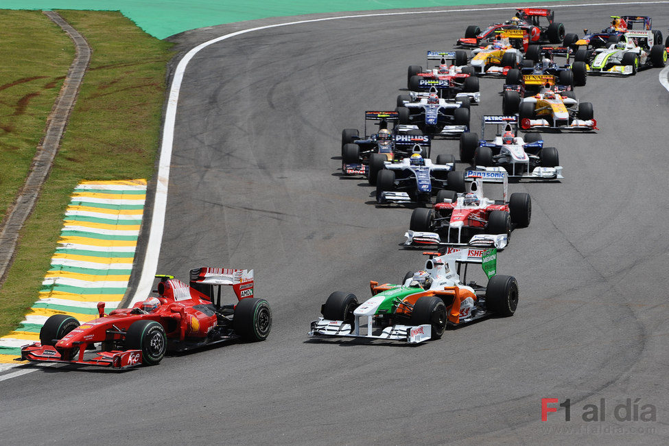 Raikkonen en Interlagos