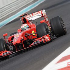 Fisichella en su último GP en Ferrari