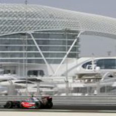 Kovalainen en Abu Dhabi