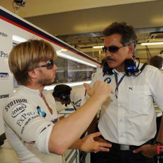 Heidfeld y Theissen