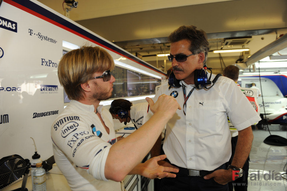 Heidfeld y Theissen