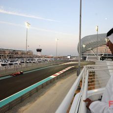 Raikkonen en la pista