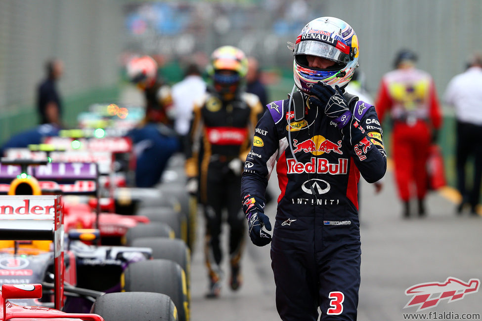 Daniel Ricciardo llegó finalmente a la Q3 en Australia