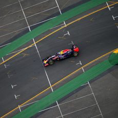 El RB11 de Daniel Ricciardo avanza en la Q3