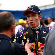 Daniil Kvyat no encontró rendimiento y cayó en la Q2