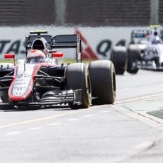 Jenson Button fue uno de los primeros eliminados en Q1