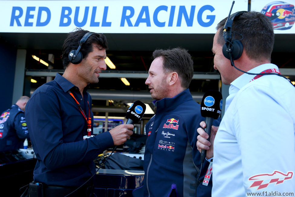 Mark Webber entrevista a Christian Horner