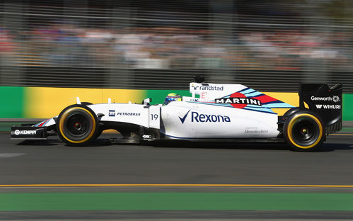 Felipe Massa rueda a buen ritmo