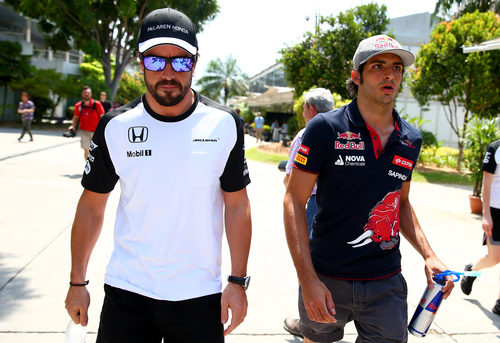 Fernando Alonso y Carlos Sainz