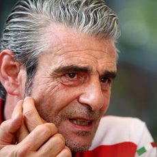 Maurizio Arrivabene en Sepang