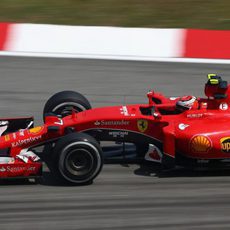 Kimi Räikkönen acabó por delante de su compañero