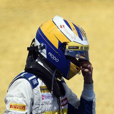 Marcus Ericsson abandona la carrera decepcionado