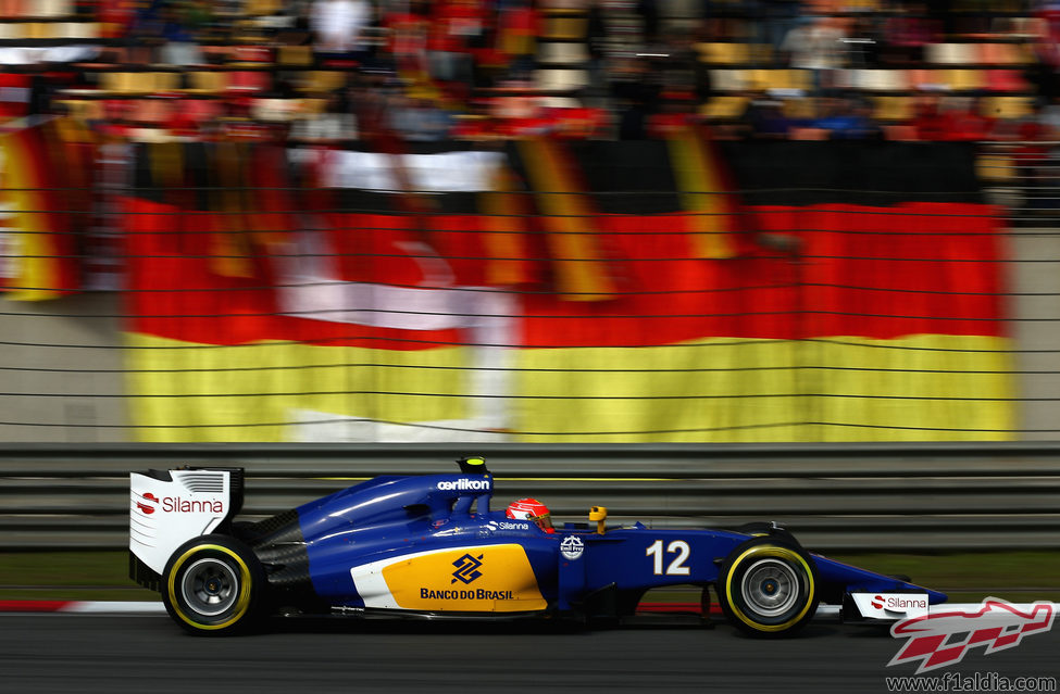 Felipe Nasr clasifica en novena posición en el GP de China 2015