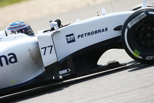 Valtteri Bottas clasificó en 5ª posición en el GP de China 2015