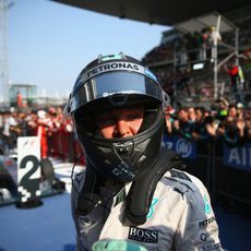 Nico Rosberg acaba por detrás de su compañero