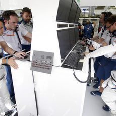 Mucho trabajo de análisis para Williams tras las sesiones