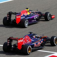 Toro Rosso y Red Bull comparten motorista y problemas de fiabilidad