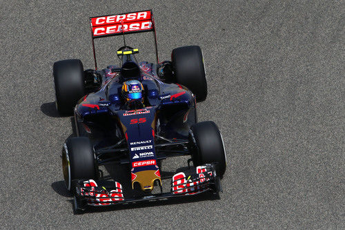 Carlos Sainz consiguió un buen tiempo en los FP1