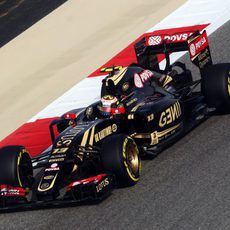 Pastor Maldonado rodando con buen ritmo en la FP3