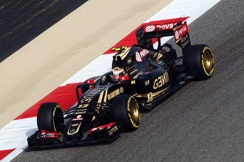 Pastor Maldonado rodando con buen ritmo en la FP3
