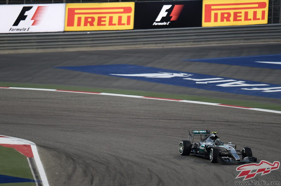 Nico Rosberg clasifica en tercera posición