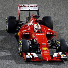 Sebastian Vettel clasifica en segunda posición