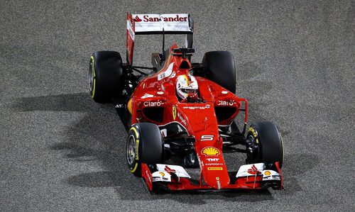 Sebastian Vettel clasifica en segunda posición